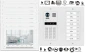Mobile Preview: 8x DT17 Video Türsprechanlage WEISS 7“ TFT FARBE LCD 800x480 Pixel Touchsensor, 12x Melodie 2 DRAHT+8-MFH DT821 KEYPAD 2MP Fischaugen Weitwinkel Farbkamera Nachtsicht Unterputz Edelstahl
