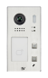 Preview: Aufputz Außenstation EV622-S2 aus Edelstahl mit 170 Grad Starlight Fischaugenkamera und RFID Zutrittskontrolle für 2 Familienhaus Videosprechanlage