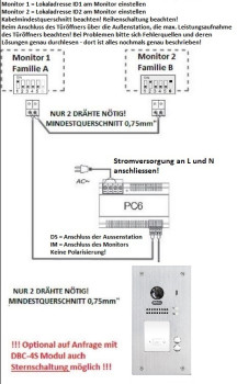 Preview: Schaltplan 2 Familienhaus 2 Draht Bussystem