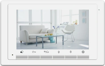 Bedienoberfläche 4 Familien Video Sprechanlage DT17 +DT607ids4 Videoklingel Monitor