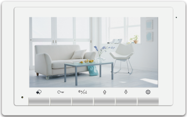 Preview: Video Sprechanlagen Monitor weiss