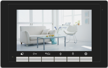 12 Familienhaus Video Türsprechanlage ZD17+DT821 KEYPAD RFID 2MP Fischaugen Weitwinkel Farbkamera