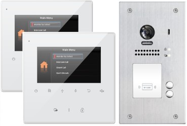 Zweifamilienhaus Sprechanlage 2Familien Gegensprechanlage Unterputz ZD437+ZD607