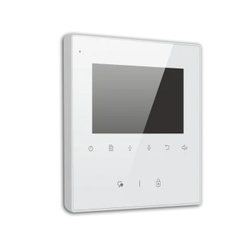 Seitenansicht DT437 Sprechanlagen Monitor 4Familienhaus Bus