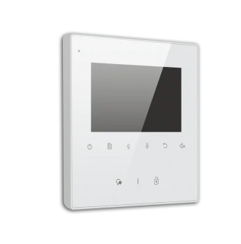 Seitenansicht ZD437 Sprechanlagen Monitor 4Familienhaus Bus DT607ids4