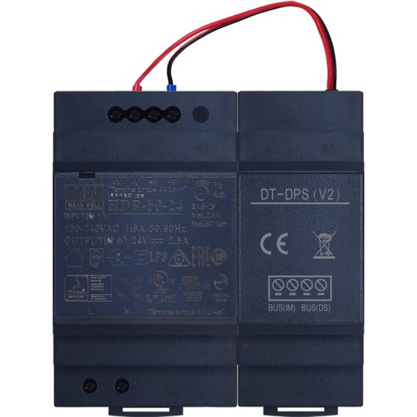 24-28Volt Hutschienen Trafo mit integrierten DT-DPS Powerverteiler