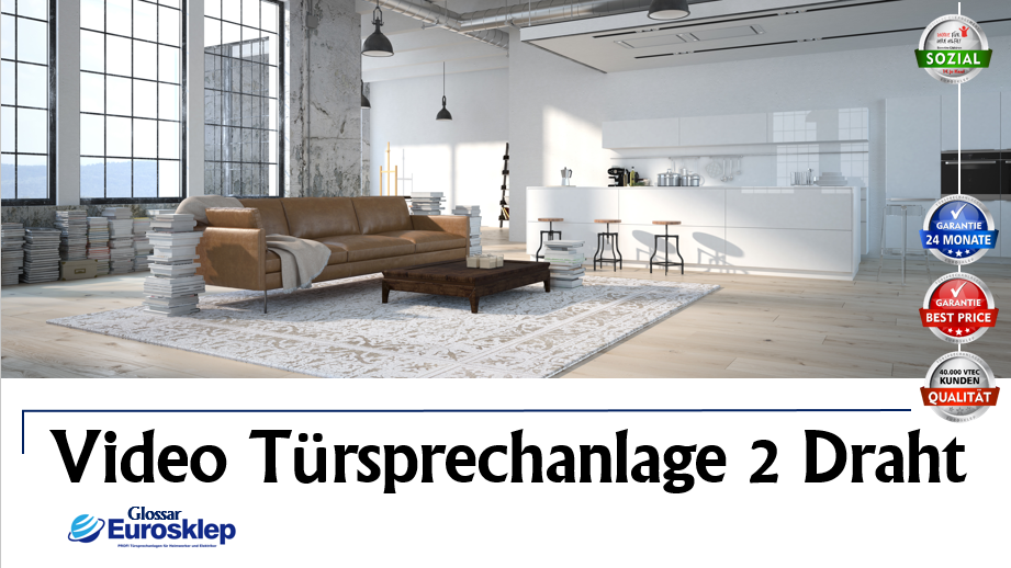 Video Türsprechanlage 2 Draht